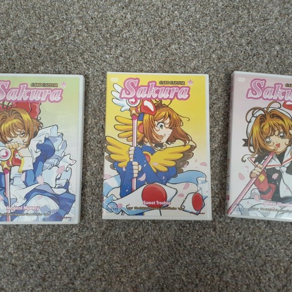 Cardcaptor Sakura DVD Lot! 18 DVDs! All include postcard inserts! Episodes 1-70 - Picture 5 of 8